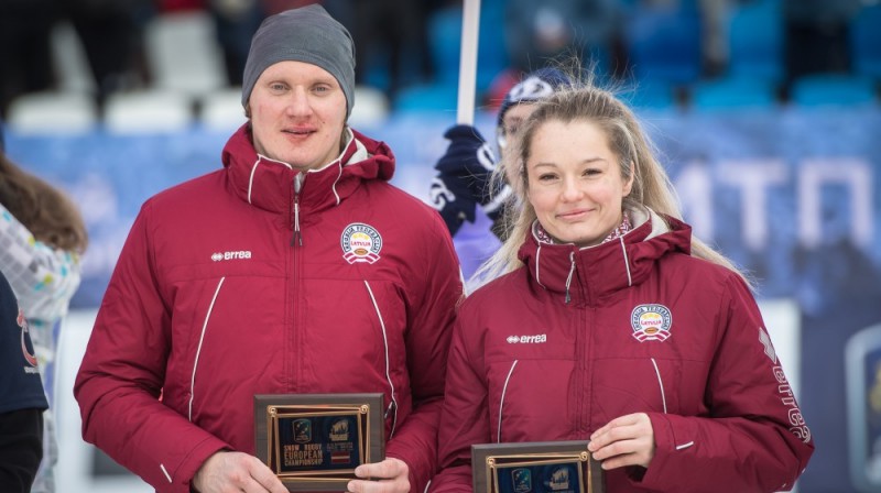 Latvijas izlasēm piektās vietas Eiropas sniega čempionātā