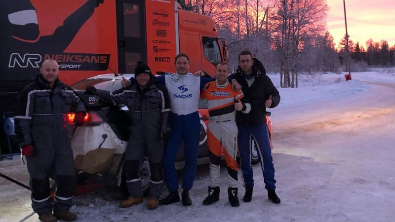 Latviešu rallija komanda ''Neiksans Rallysport'' jauno sezonu sāks Lapzemē
