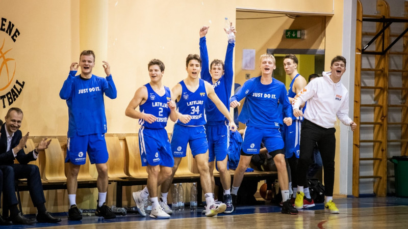 LBL2: LU/BS "Rīga" viegli uzvar Kraukļa skolu