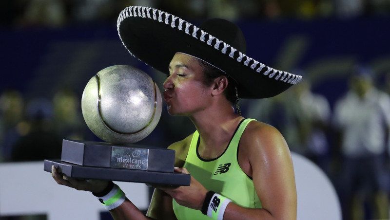 Vatsone otro reizi uzvar WTA turnīrā Meksikā