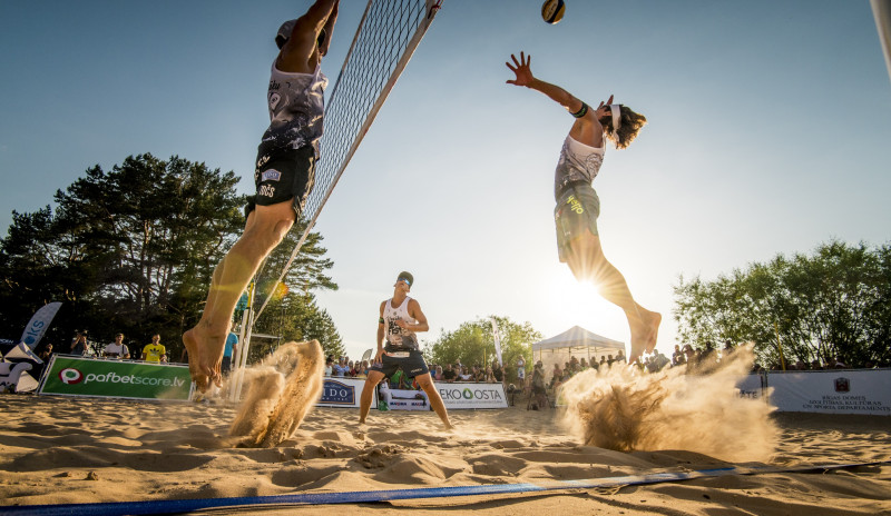Arī šogad norisināsies Vecāķu pludmales volejbola turnīrs "Beach Fest"