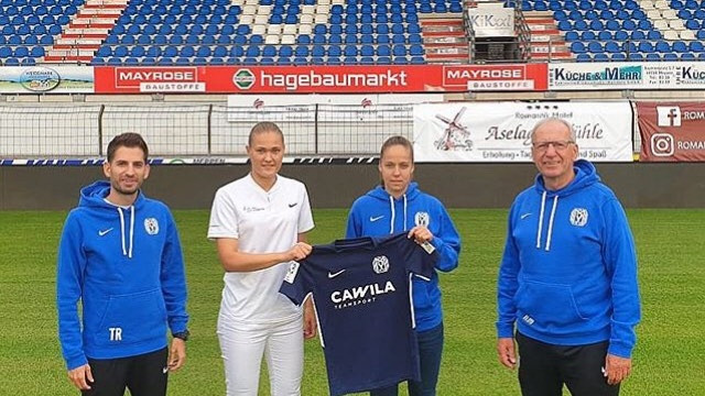Sandra Voitāne kļūst par pirmo Latvijas futbolisti Vācijas Bundeslīgā