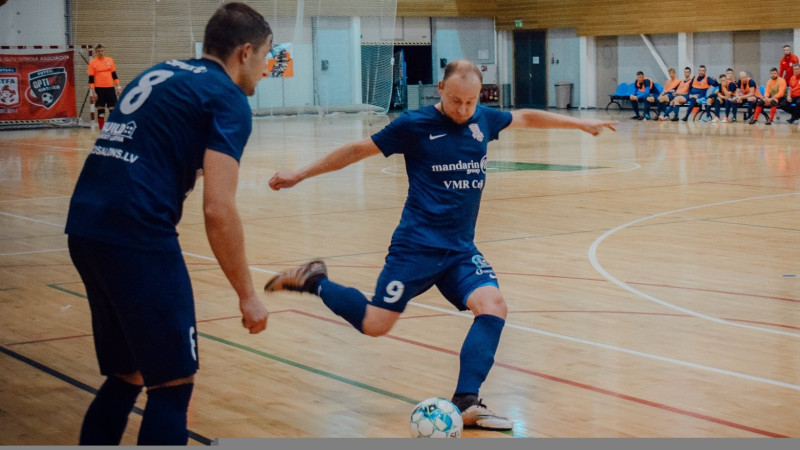 Telpu futbola Virslīgas pastarīšu duelī "Salaspils" un "RSU/BAO-Dobele" uzvarētāju nenoskaidro