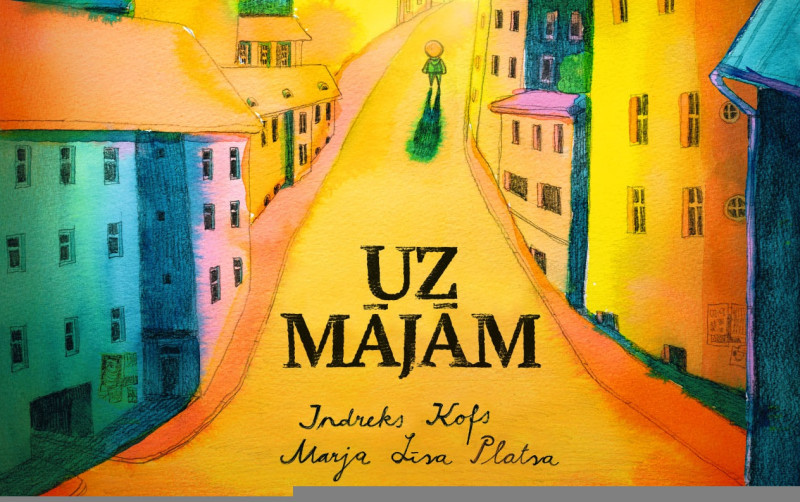 Latviski izdota igauņu grāmata bērniem "Uz mājām"