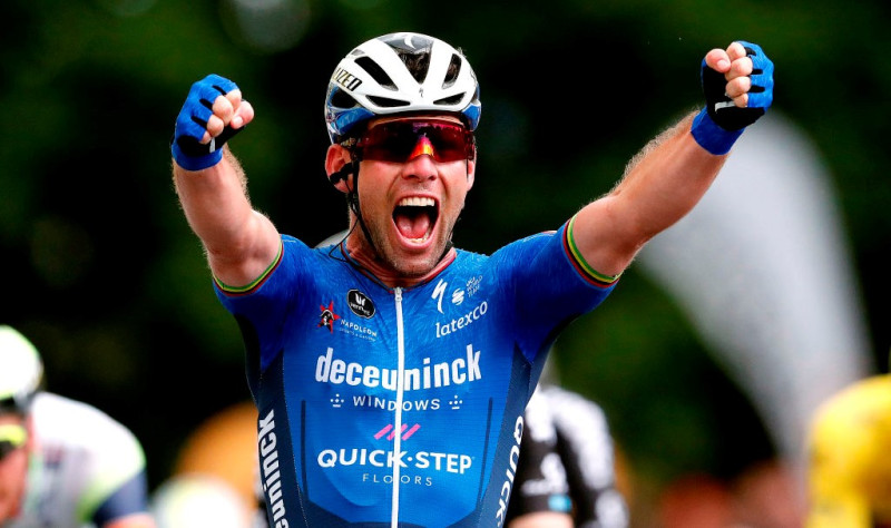 Leģendārais Kavendišs uzvar ''Tour de France” ceturtajā posmā; Skujiņš peletonā