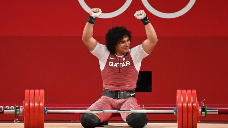 Kataras svarcēlājam olimpiskie rekordi, bronza Eiropas čempionam no Gruzijas
