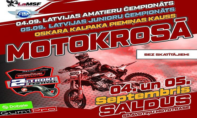 Latvijas junioru un amatieru motokrosa čempionāta nākamais posms Saldū