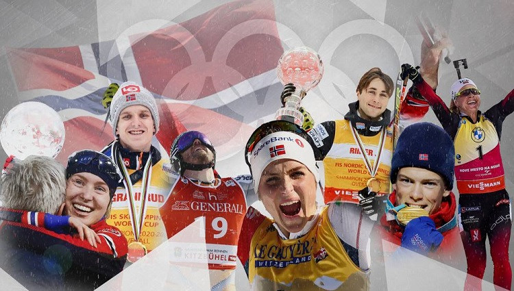 Norvēģijai prognozē jaunu medaļu rekordu Olimpiskajās spēlēs Pekinā