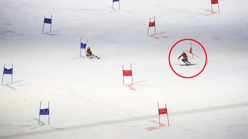 Atkal paralēlajā slalomā problēmas ar trašu atšķirībām