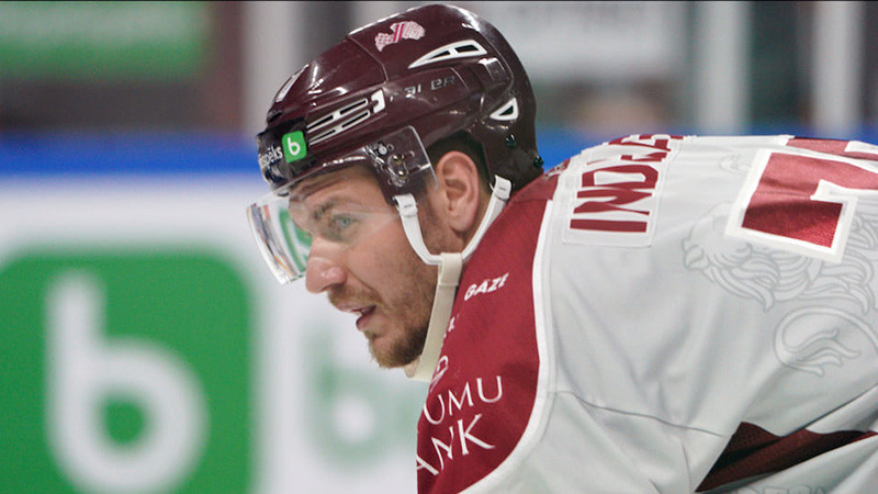 Miks Indrašis iekļauts Latvijas hokeja izlases kandidātu lokā