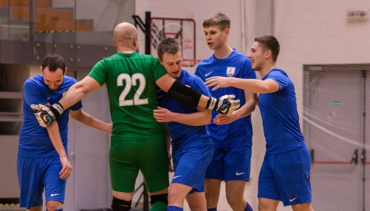 BFC "Daugavpils" gūst sezonas pirmo uzvaru telpu futbola līgā