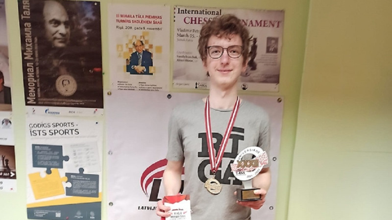 Par Latvijas studentu čempionu šahā pirmo reizi kļūst Alainis