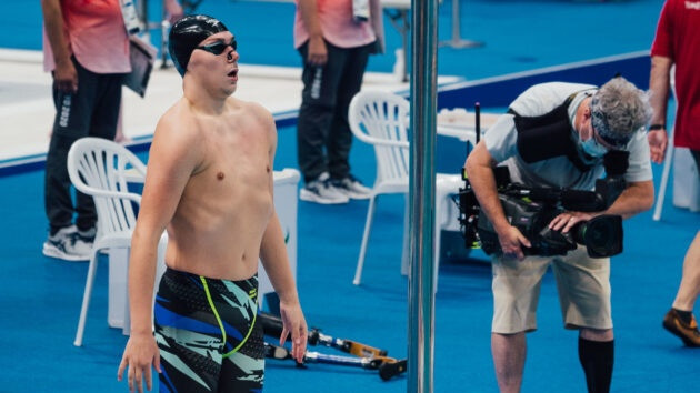 Semjonovs PČ parapeldēšanā kvalificējas finālam 50 metros brīvajā stilā