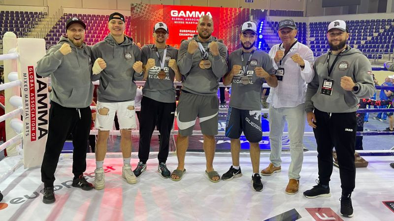 Latvijai četras medaļas Eiropas MMA čempionātā