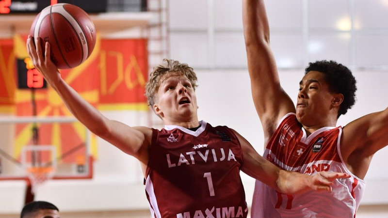 Latvijas U-20 basketbolisti pārbaudes mačā uzvar gruzīnus