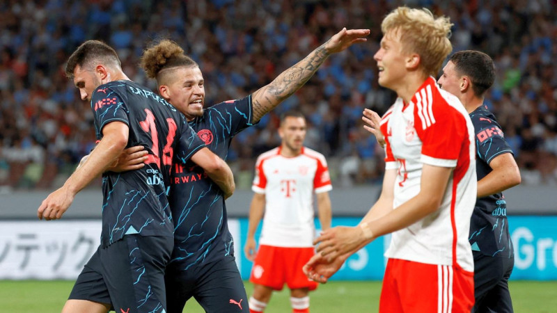 "City" izrauj uzvaru pret "Bayern", Totenhema atspēlējas pret singapūriešiem