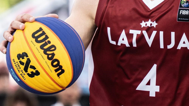 U-23 3x3 basketbolisti Nāciju līgas finālā zaudē horvātiem