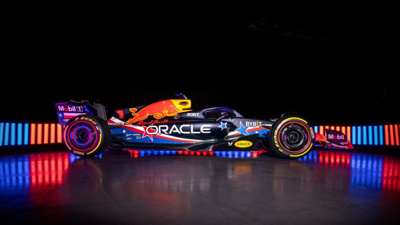 "Red Bull" mašīnām uz ASV posmu jauns krāsojums