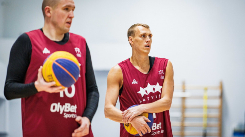 Latvijas 3x3 basketbolisti izcīna divas uzvaras turnīrā Francijā