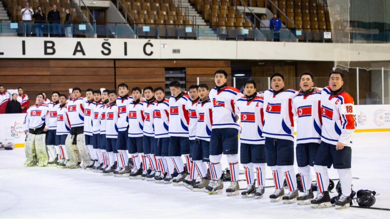 Ziemeļkorejas hokejisti starptautiskajā apritē atgriežas ar 17 vārtiem divās spēlēs