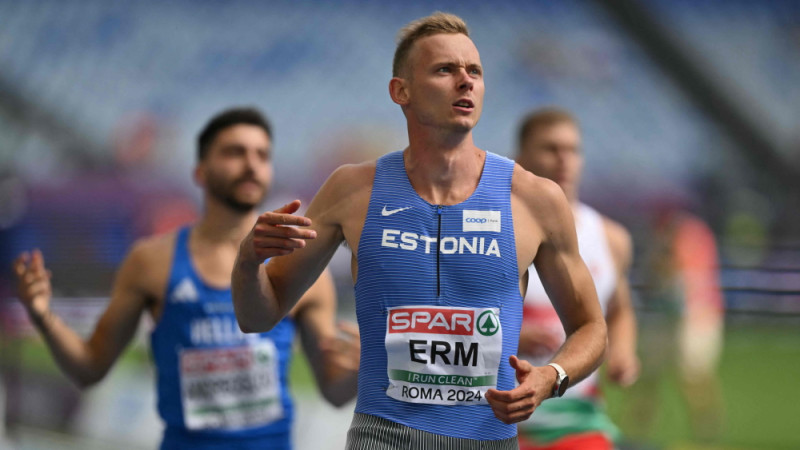 Igaunijas desmitcīņnieks Erms izcīna zeltu Eiropas čempionātā, Tamberi gāž rekordu
