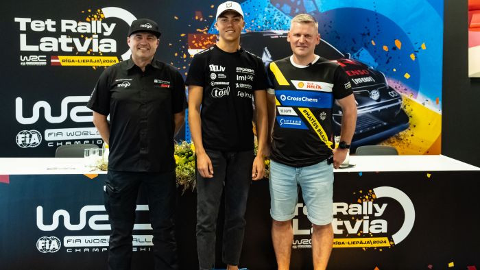 Sesks: "Jāizbauda šis brīdis, kad WRC čempionāts ieradies mūsu mājās"