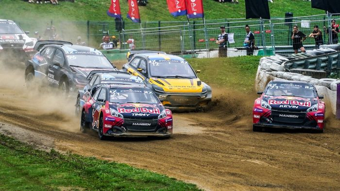 Timijs Hansens izcīna pirmo "World RX" uzvaru divu gadu laikā