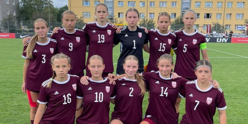 U15 meiteņu izlase Baltijas kausa izcīņu noslēdz ar zaudējumu