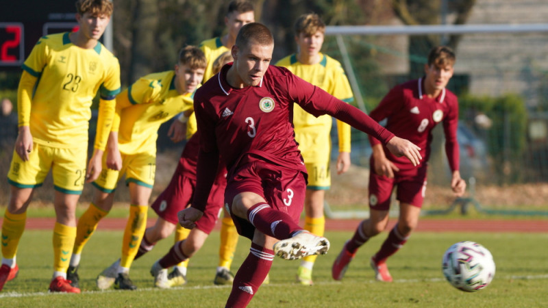 "Liepājas" centra aizsargs Kangars pirmo reizi izsaukts palīgā U-21 izlasei