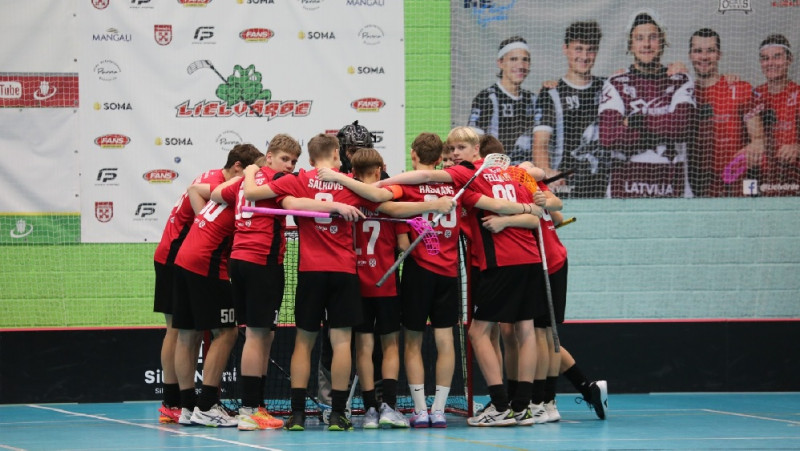 U-15 grupas favorītiem pārliecinoši sācies ceturtdaļfināls