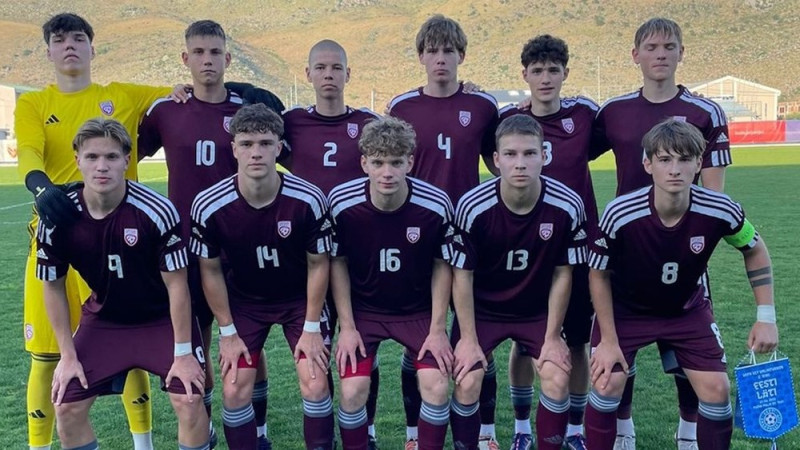 Latvijas U17 futbolisti EČ kvalifikācijas otro kārtu noslēdz ar diviem zaudējumiem