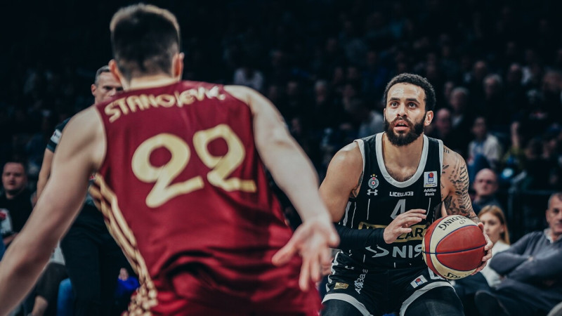 Šortss dominē arī Francijas finālā, "Partizan" basketbolistam 40 punkti pusfinālā