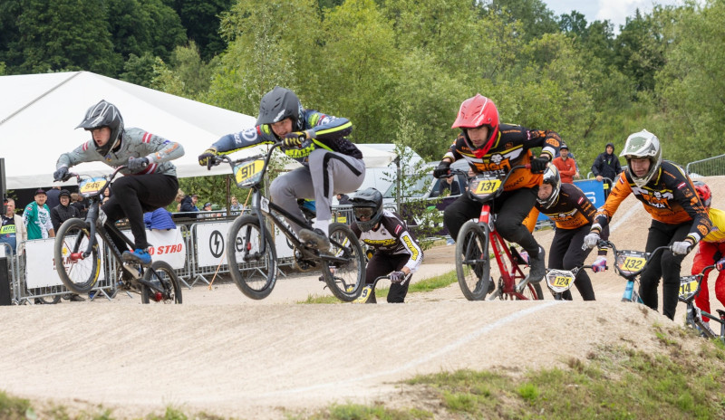 Ar lieliski sarīkotām sacensībām Tukumā turpinās ''Crystal Dent'' BMX Latvijas kausa sezona