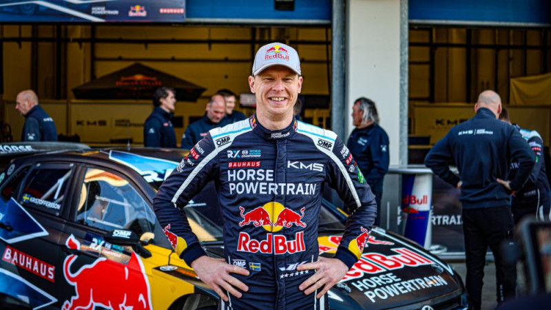 "World RX" čempions Kristofersons atsakās no iekšdedzes motora auto