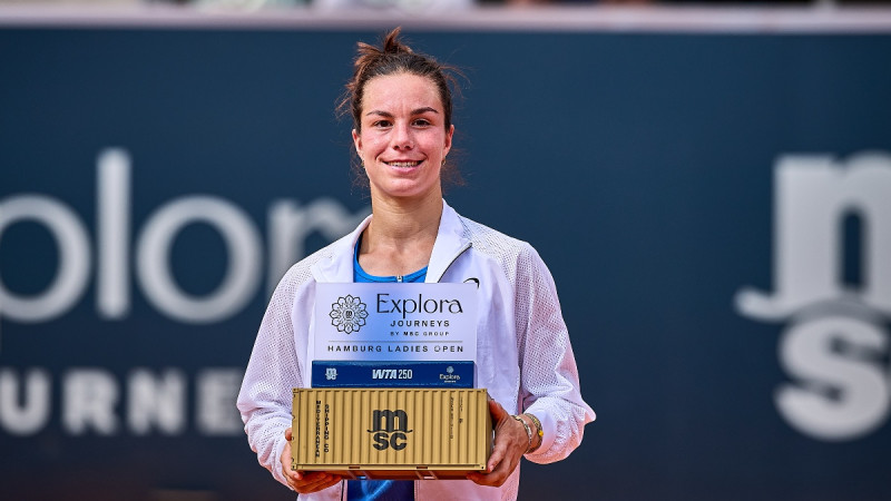 "French Open" pusfināliste Buasona izcīna pirmo WTA titulu