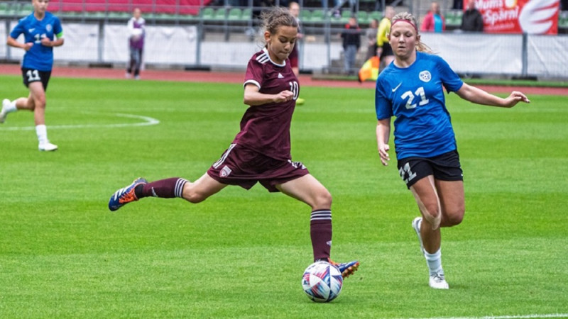Baltijas kausā fubolā W15 izlasei būs jācīnās par otro vietu