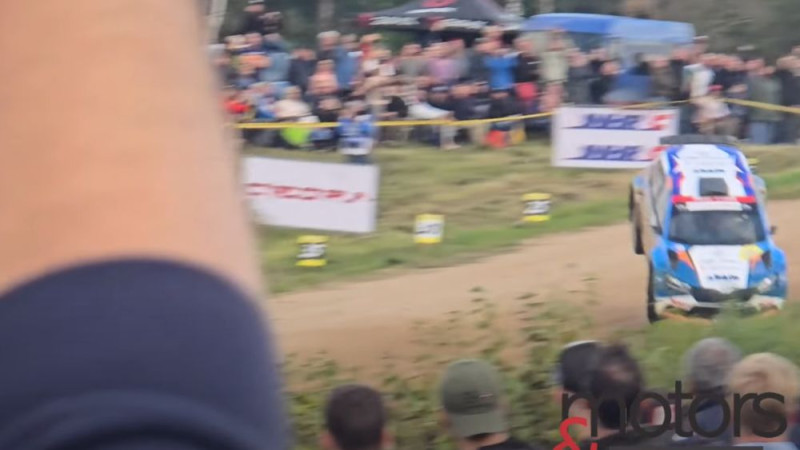Video: Rallijs "Cēsis 2025" un iespaidīgais Seska lidojums ar avāriju