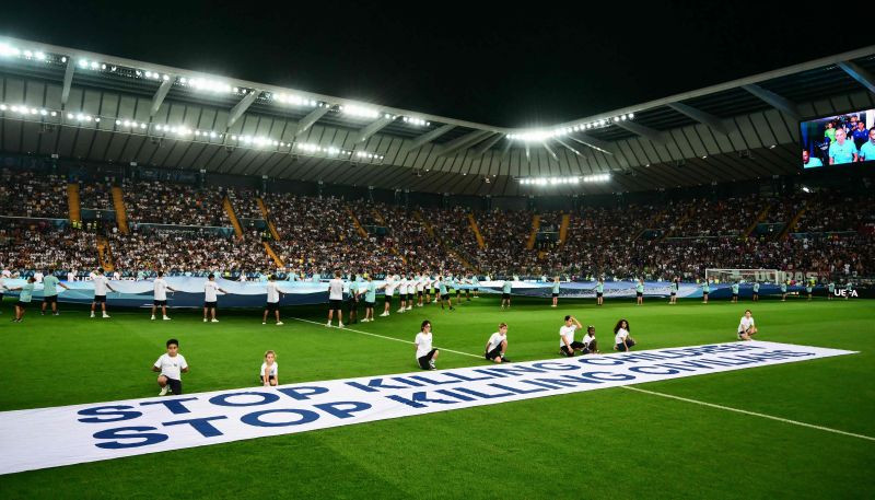 Medijs: UEFA izskatīs jautājumu par Izraēlas diskvalificēšanu no futbola
