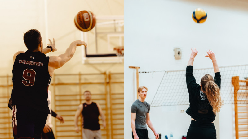 Gribas spēlēt basketbolu vai volejbolu, bet nav ar ko? Ir risinājums