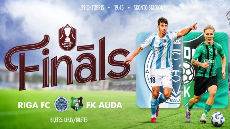 Pieejamas biļetes uz Latvijas kausa finālu futbolā nākamo trešdien