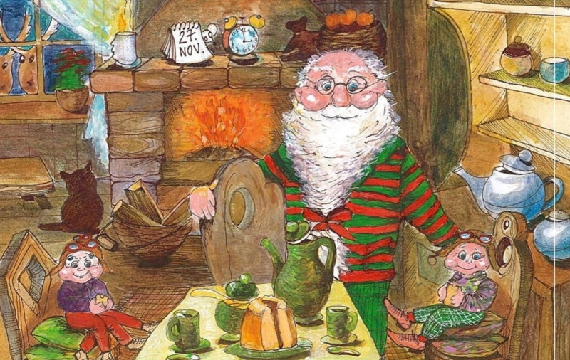 Jauna bērnu pasaku grāmata – “Mazrumpītis uz Ziemassvētku vecītis”