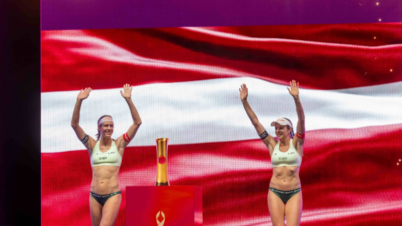 Spēlētāju vērtējumā Samoilova un Graudiņa uzvar ar vienas balss pārsvaru, Latvijas pārstāve - MVP