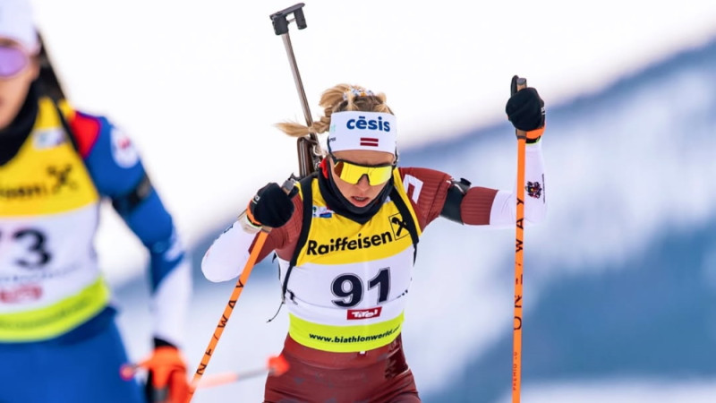 IBU kausa iedzīšanā Buliņai draņķīga šaušana, Sabulei minimāls kāpums