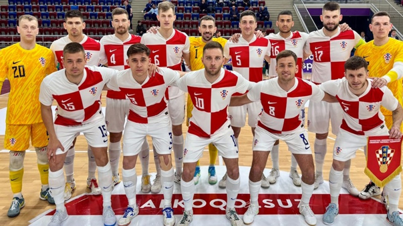 Noslēdzošā apakšgrupas Latvijas pretiniece EČ finālturnīrā telpu futbolā - spēcīgā Horvātija