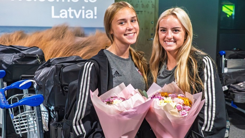 Latvijas WU-17 futbola izlasē EČ kvalifikācijā spēlētājas arī no ASV un Norvēģijas klubiem