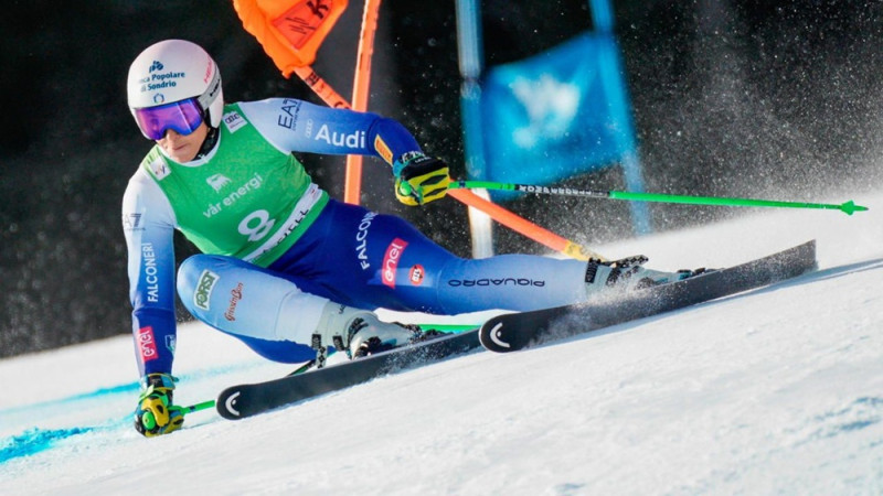 Valdifasas supergigantā atkal uzvara mājiniecei, nobraucienos uzvarējusī Pirovano tikai septītā