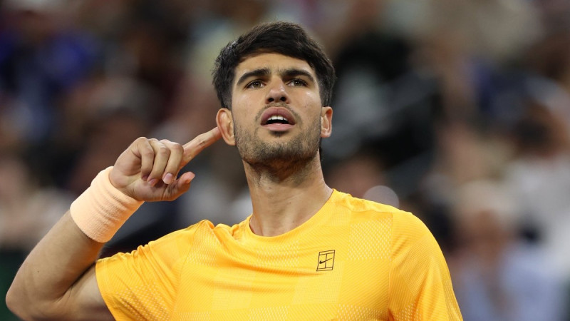 Alkarass iekļūst Indianvelsas "ATP 1000" ceturtdaļfinālā, Džokovičs zaudē Dreiperam