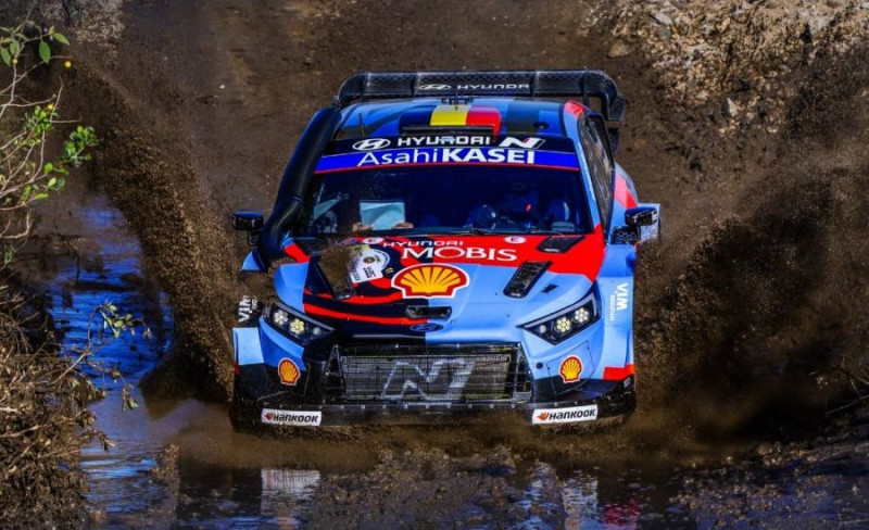 Kenijas WRC treniņos ātrākais Noivils