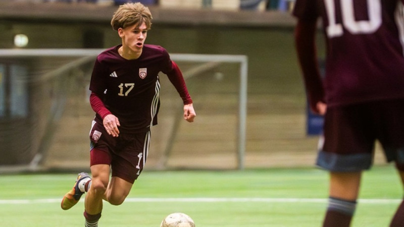 Pirmajā spēlē Ziemeļmaķedonijā ar vienu atspēlēšanos Latvijas U17 izlasei nepietiek