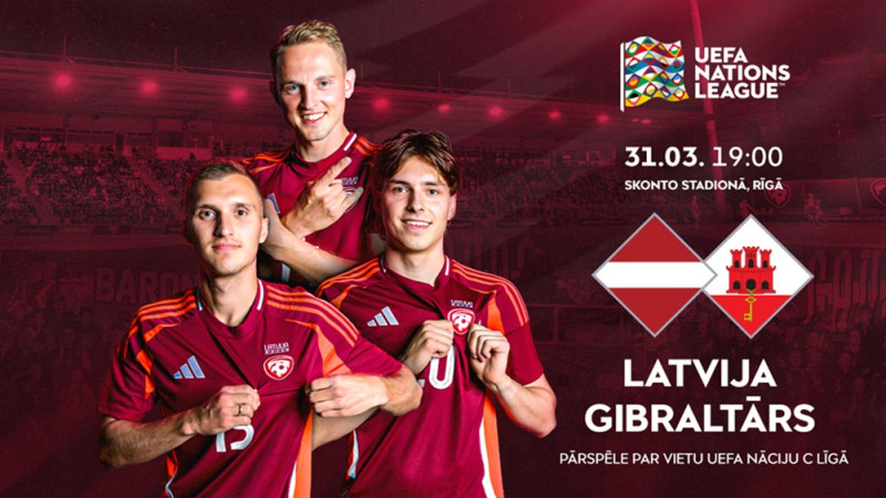 Sākusies biļešu tirdzniecība uz Latvijas futbola izlases cīņu pret Gibraltāru